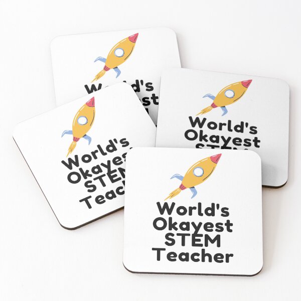 Item preview, World's Okayest STEM Teacher designed and sold by hugsandoranges.