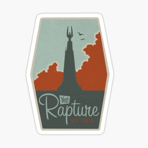 RAPTURE - Gaming Luggage Labels Series Sticker