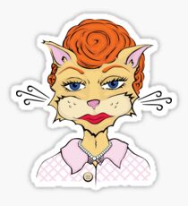 Lucy Cat Sticker