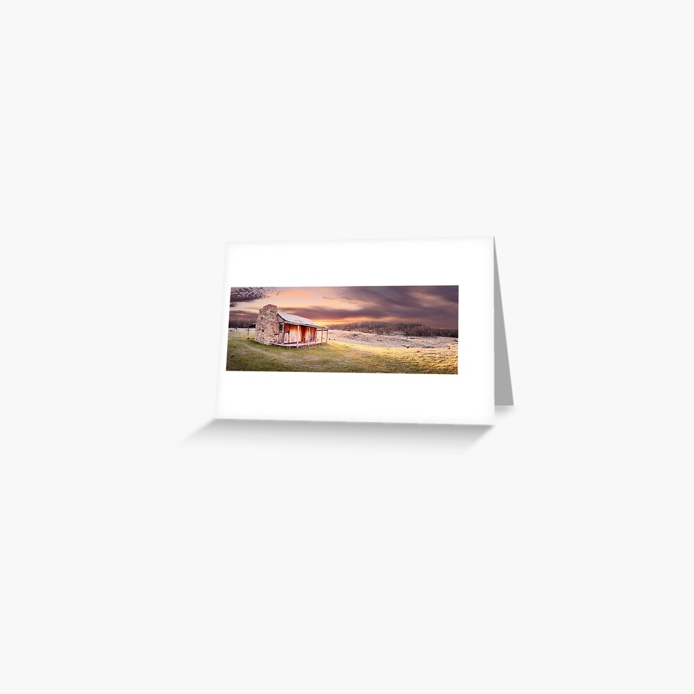 David Brayshaws Hut, Namadgi National Park, ACT, Australia Greeting Card