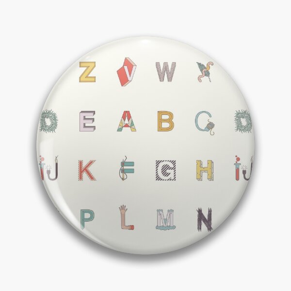 Item preview, Alphabet designed and sold by freshinkstain.