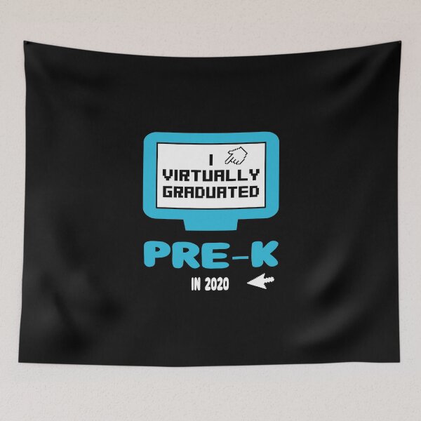 Item preview, I Virtually Graduated Pre-K in 2020 Quarantine Pre-Kindergarten Funny Gift Idea kids, toddlers, teens designed and sold by clothesy7.