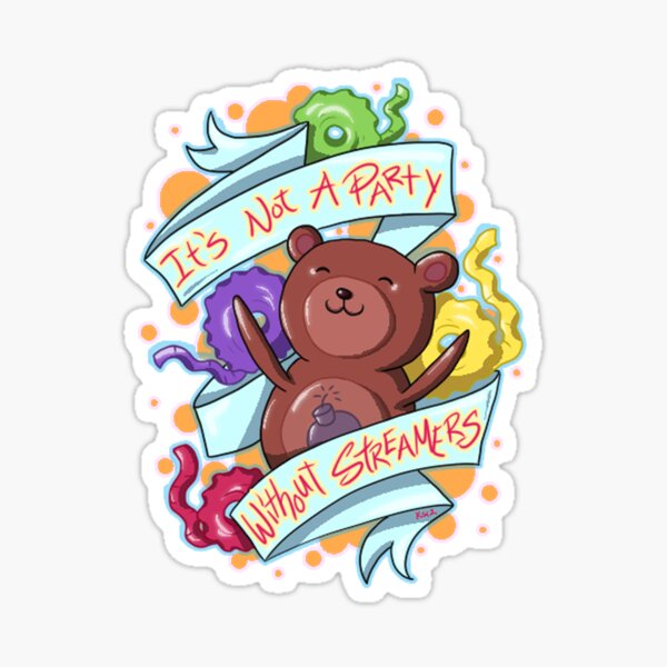 It's not a Party! Sticker