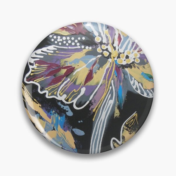 Item preview, Flower of Light in the Pandemic Night designed and sold by ArtByRuta.