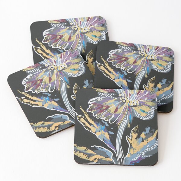 Item preview, Flower of Light in the Pandemic Night designed and sold by ArtByRuta.