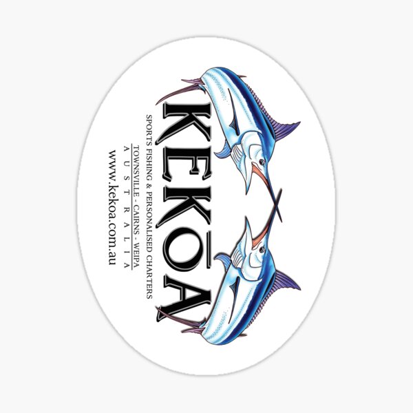 Boat Stickers - KEKOA Sports Fishing Sticker