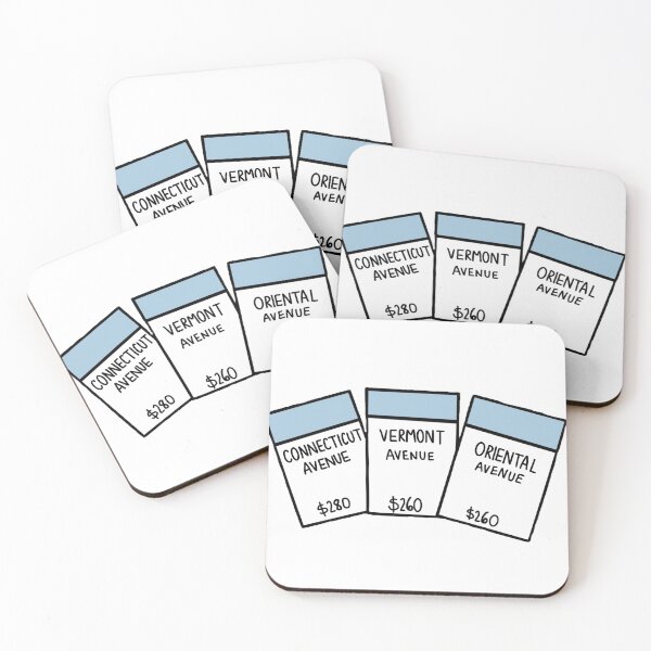 Item preview, Monopoly Blue Properties designed and sold by reagan164.