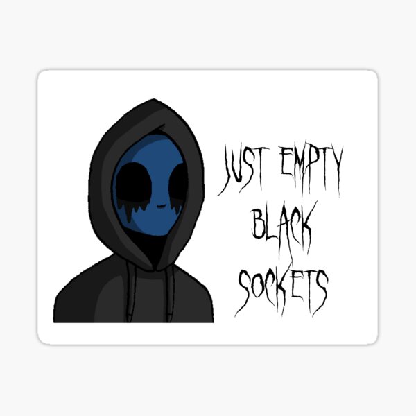 Item preview, Eyeless Jack Sticker designed and sold by Dethkira.