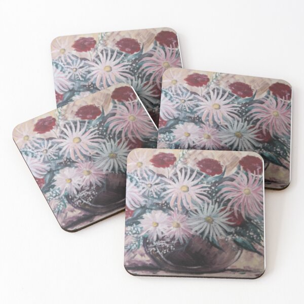 Item preview, Assorted Flowers Acrylic Painting designed and sold by Mike Valentine.