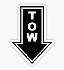 TOW black sticker Sticker
