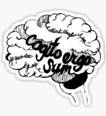 Cogito Ergo Sum Sticker