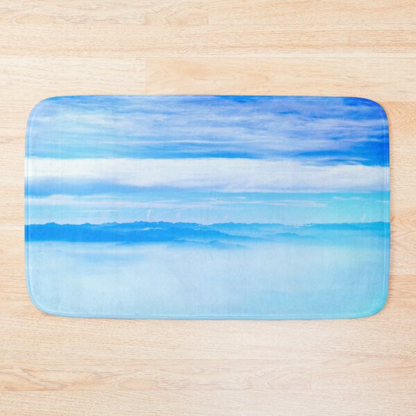 Item preview, Blue And White Heavenly Snow Mountains And Clouds Taichung Taiwan designed and sold by KateLCardsNMore.