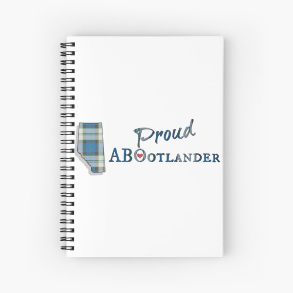 Proud ABOotlander Spiral Notebook