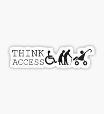 think access Sticker
