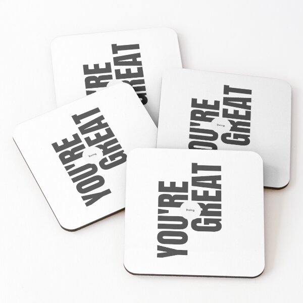 Item preview, You're Doing Great Graphic Print designed and sold by rdvisual.