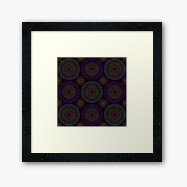 Rainbow Blossom Framed Art Print
