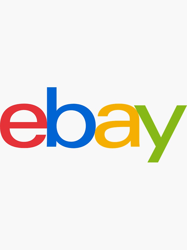 "Ebay" Sticker for Sale by AshleyS6 Redbubble