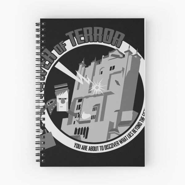 Item preview, Tower of Terror - black and white designed and sold by clockworkmonkey.