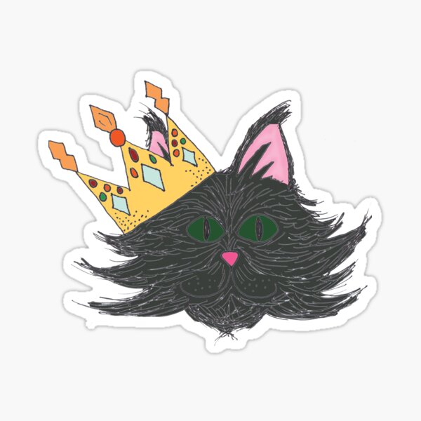 Glamour Puss Sticker