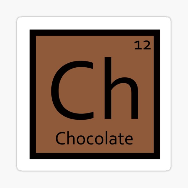 Chocolate Sticker