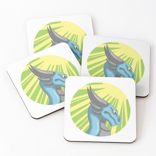 Item preview, Angry Dragon (Light Blue Color Variation) designed and sold by HouseofMyths.