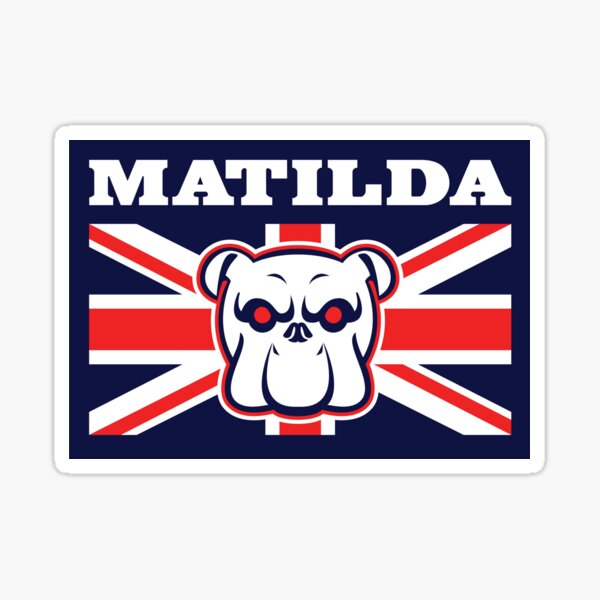 Item preview, Matilda (Sticker) designed and sold by thom2maro.