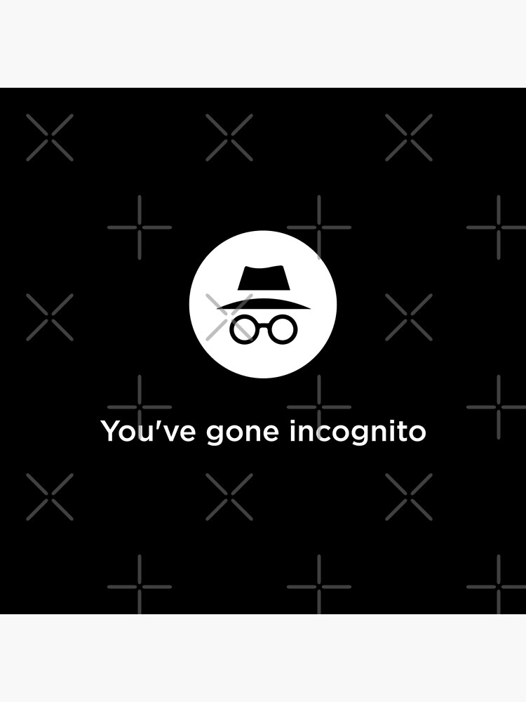 Blue Incognito Mode Icon Isolated On Green Background Vector Stock  Illustration - Download Image Now - iStock