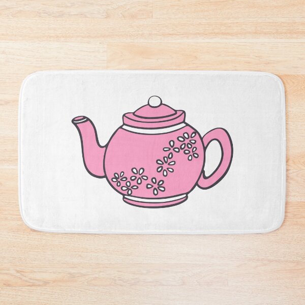 Item preview, Cute Pink Tea Pot designed and sold by kmoblenes.