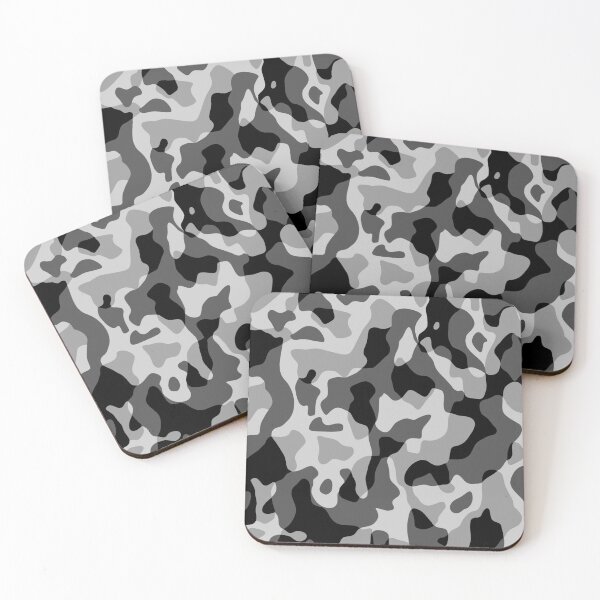 Item preview, Grey Camouflage Army Military Pattern designed and sold by BluedarkArt.