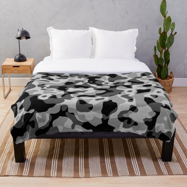 Item preview, Grey Camouflage Army Military Pattern designed and sold by BluedarkArt.