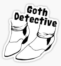 Goth Detective Sticker
