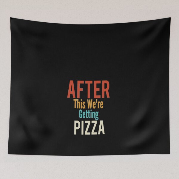 Item preview, After This were Getting pizza Tank Top Funny Cute Workout Fitness Running Run Gym Were We Are Hungry gold style idea design designed and sold by Chamssou.