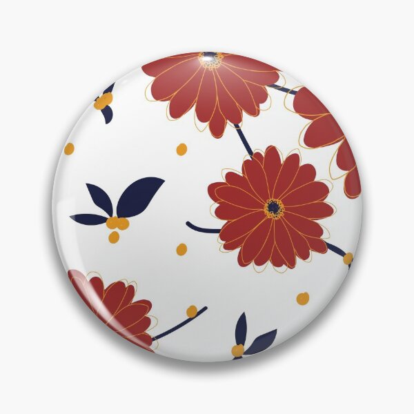 Item preview, Red Sketchy Daisy Illustration designed and sold by MySmugMugs.