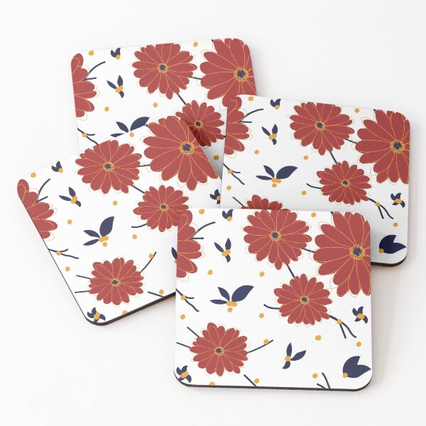 Item preview, Red Sketchy Daisy Illustration designed and sold by MySmugMugs.