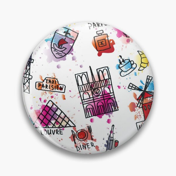 Item preview, Illustration Paris Monuments designed and sold by Evguenia SVETCHKAREVA.