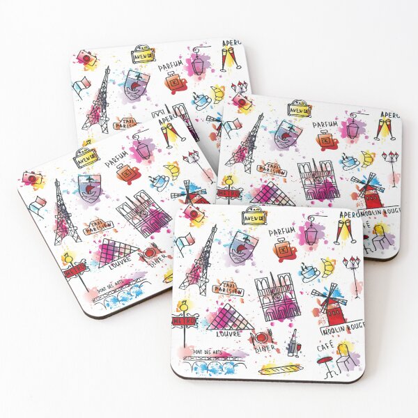 Item preview, Illustration Paris Monuments designed and sold by Evguenia SVETCHKAREVA.