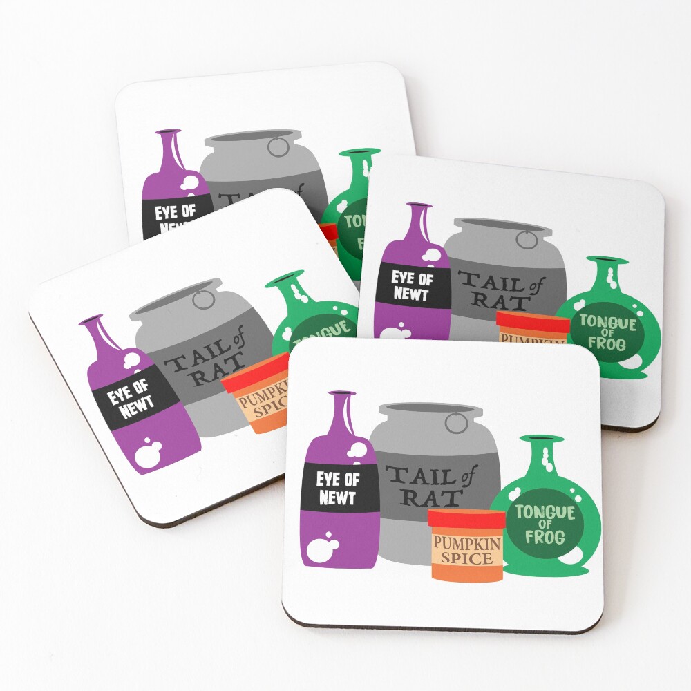 Item preview, Coasters (Set of 4) designed and sold by clockworkmonkey.