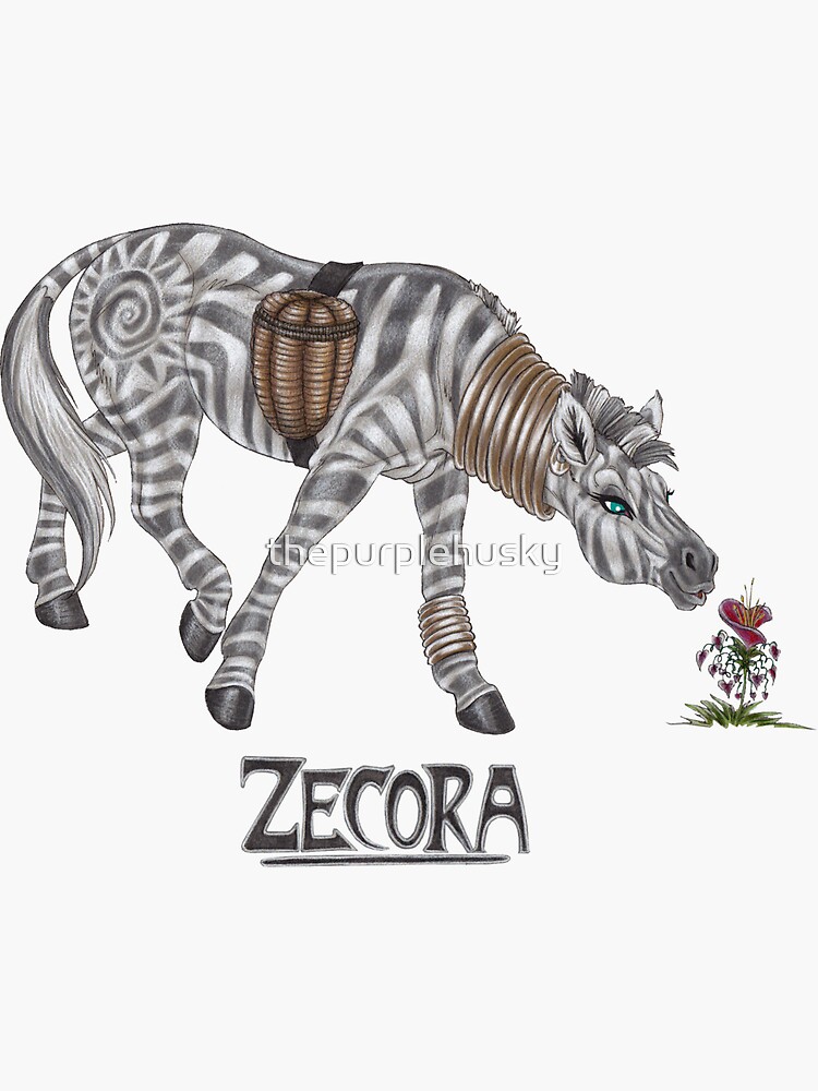 Realistic Zecora by thepurplehusky