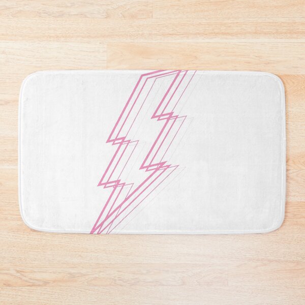 Item preview, Pink Lightning Sticker designed and sold by laurencude.