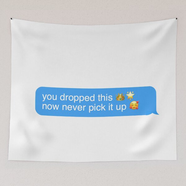 Item preview, you dropped this, now never pick it up designed and sold by Designed By Rachel.