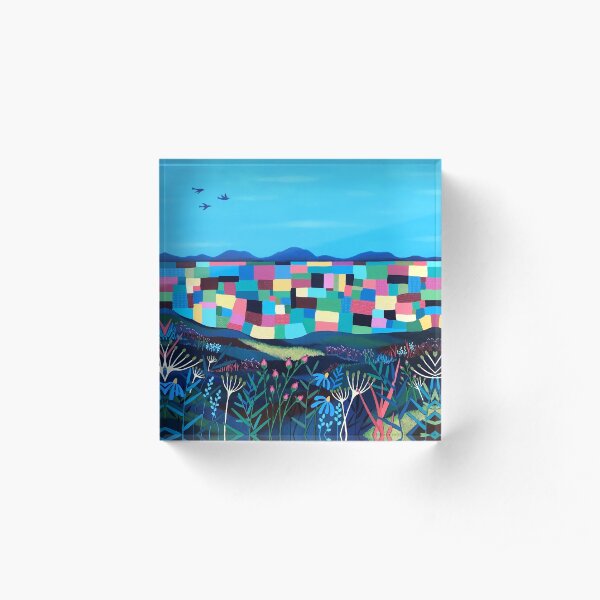 Beyond The Wild Flowers Acrylic Block