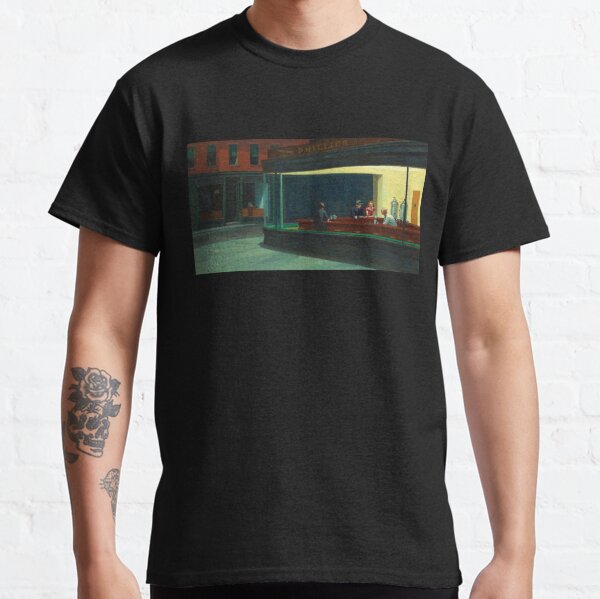 Nighthawks by Edward Hopper 1942 Classic T-Shirt