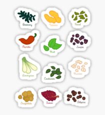 Spice Labels 2 Sticker