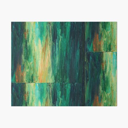 Ignite, Abstract Fire Painting by Courtney Hatcher Art Board Print