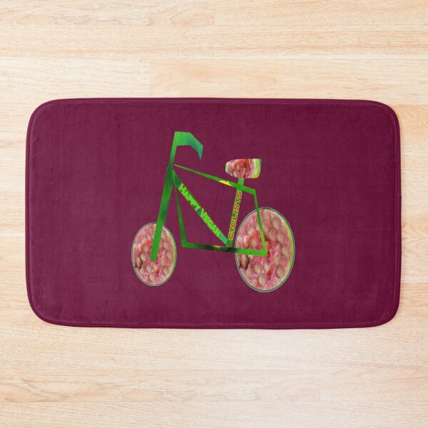 Item preview, HAPPY VEGAN CYCLISTS LOVING GUAVA designed and sold by Ralek.