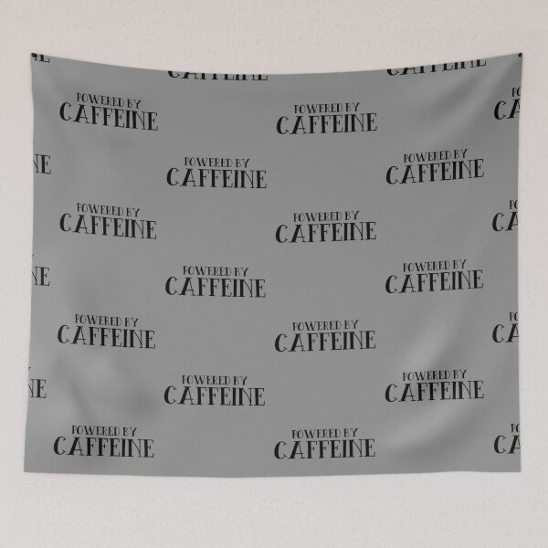 Item preview, Powered  By Caffeine - Funny Gift For Coffee Lover designed and sold by Seopdesigns.