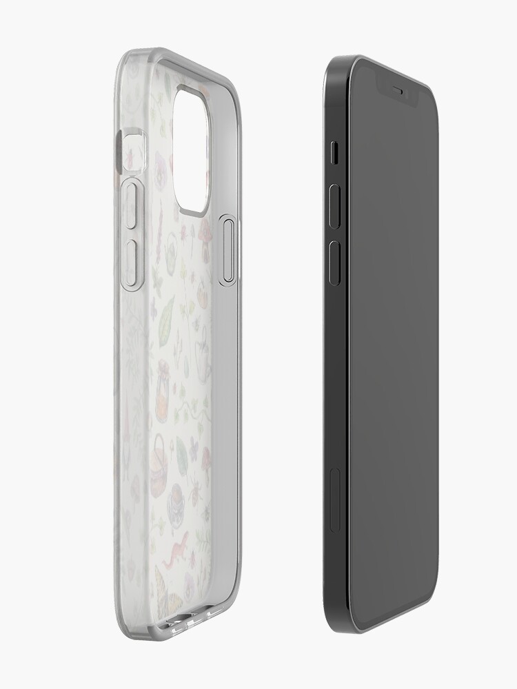 Alternate view of Cottagecore light green iPhone Case & Cover