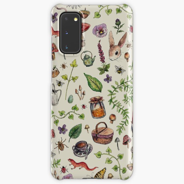 Cottagecore light green Samsung Galaxy Snap Case