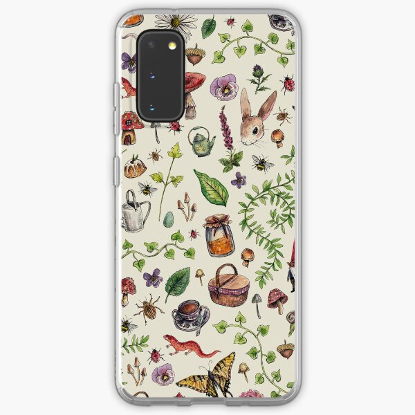 Cottagecore light green Samsung Galaxy Soft Case