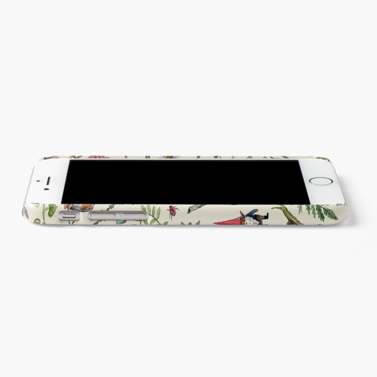 Alternate view of Cottagecore light green iPhone Case & Cover